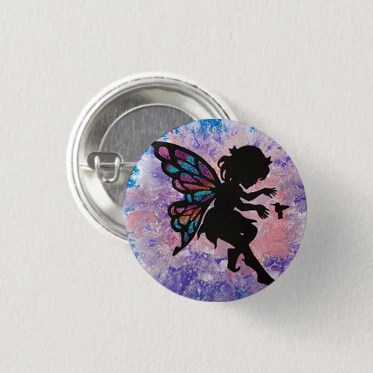 妖精ボタン 缶バッジ (正面&裏面)