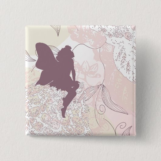 妖精ボタン 缶バッジ (正面)