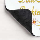 妖精ボブ猫は私の生命を明るくします マウスパッド (コーナー)