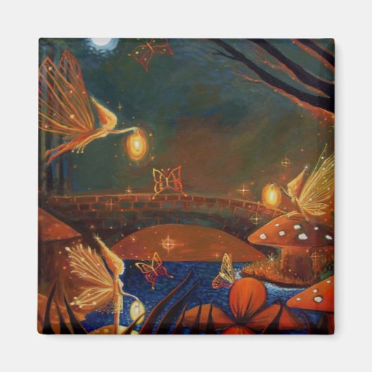 妖精マグネット – "妖精の集まり" マグネット (正面)