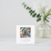 妖精ムーン女神インクドリップジュエリー快楽 スクエア名刺 (スタンド正面)