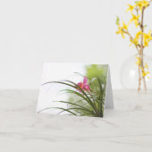 妖精ユリの魔法のメッセージカード カード (黄色い花)