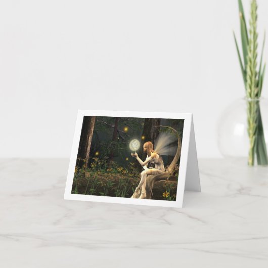 妖精ライトボールノートカード カード (正面)