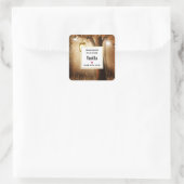 妖精ライト付き魔法の森キャンドルビジネス スクエアシール (バッグ)