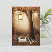 妖精ライト付き魔法の森サンキューカード サンキューカード (スタンド正面)