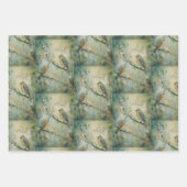 妖精ランド春フォレストバードNo2 ラッピングペーパーシート (正面3)