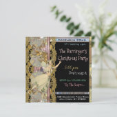 妖精リマインダークリスマスパーティの招待状 招待状 (スタンド正面)