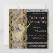 妖精リマインダークリスマスパーティの招待状 招待状 (正面)