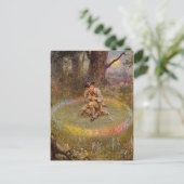 妖精リングや輪 ポストカード (スタンド正面)