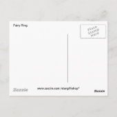 妖精リングや輪 ポストカード (裏面)
