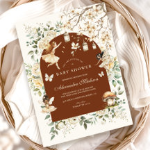 妖精ワイルドフラワーフラワーメドウ赤ちゃんシャワー