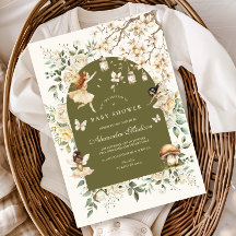 妖精ワイルドフラワーフラワーメドウ赤ちゃんシャワー