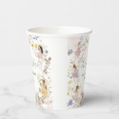 妖精ワイルドフラワーメドウフラワーズ誕生日 紙コップ (左)