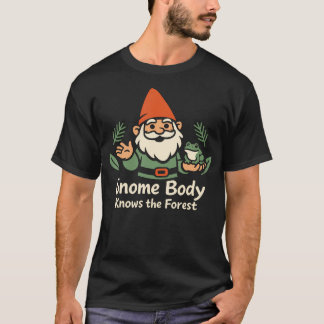 妖精好きのための苔むしたキノコ Tシャツ