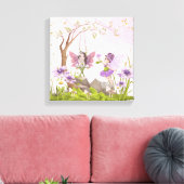 妖精子供部屋デコールセットの3キャンバスプリント キャンバスプリント (インサイチュ (リビング))