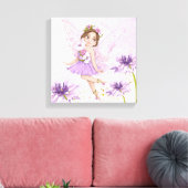 妖精子供部屋デコールセット3 キャンバスプリント (インサイチュ (リビング))