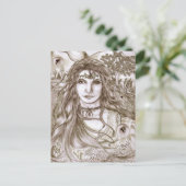 妖精実在が ポストカード (スタンド正面)