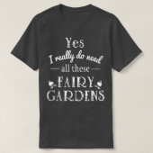 妖精庭園愛好家 Tシャツ (デザイン正面)