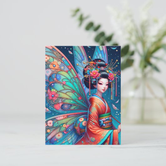 妖精日本の ポストカード (スタンド正面)