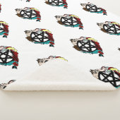 妖精星形五角形 シェルパブランケット (3/4)