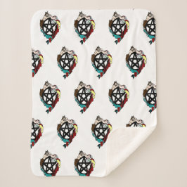 妖精星形五角形 シェルパブランケット