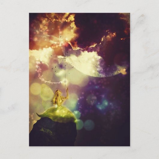 妖精来が月からプリンセスへ ポストカード (正面)