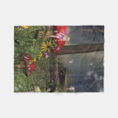 妖精森林フリースブランケット フリースブランケット (正面(横))