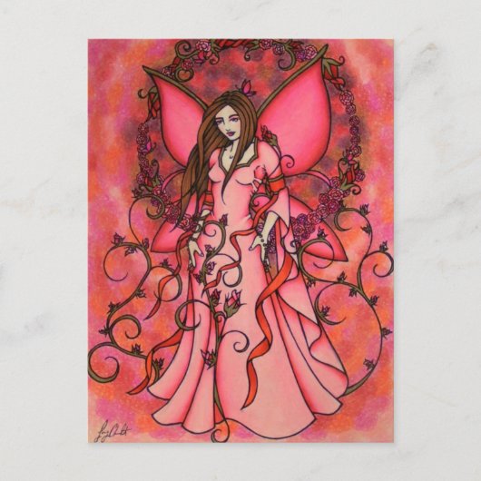 妖精植物 ポストカード (正面)