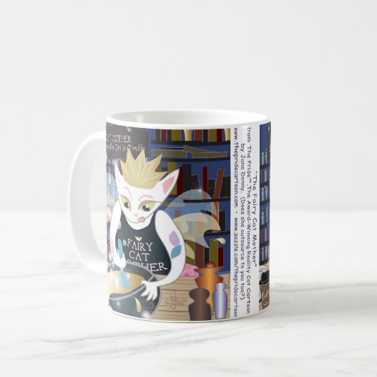 妖精猫の母(プライドの漫画から)… マグ (正面左)