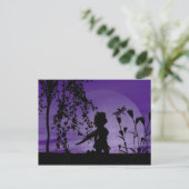 妖精疑問に思葉書 ポストカード (スタンド正面)