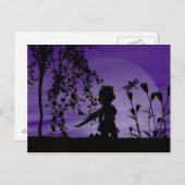 妖精疑問に思葉書 ポストカード (正面/裏面)