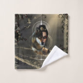 妖精素晴らしの狼 バスタオルセット (ウォッシュタオル)