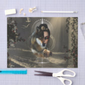 妖精素晴らしの狼 薄葉紙 (クラフト)