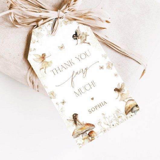 妖精誕生日ボホサンキュー ギフトタグ