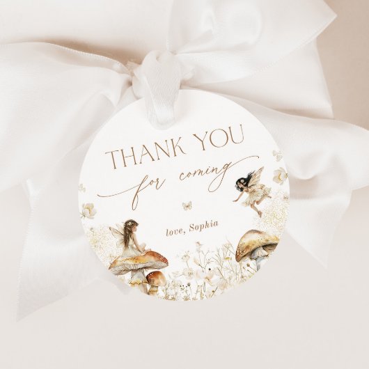 妖精誕生日ボホサンキュー フェイバータグ