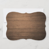 妖精誕生日招待状ピンク金ゴールドマジカルお洒落 招待状 (裏面)