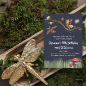 妖精誕生日招待状 招待状