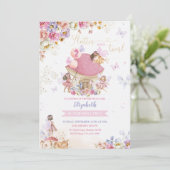 妖精誕生日招待状 招待状 (スタンド正面)