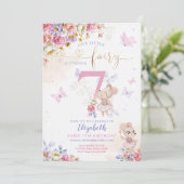 妖精誕生日 招待状 (スタンド正面)