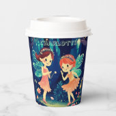 妖精遊達は魔法にかけられた森の名前で 紙コップ (裏面)