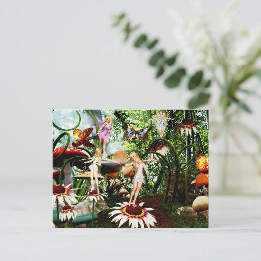 妖精遊2葉書 ポストカード (スタンド正面)