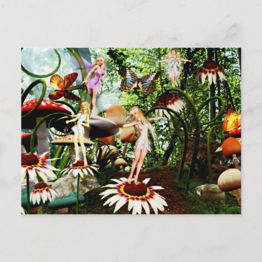 妖精遊2葉書 ポストカード (正面)