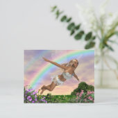 妖精飛んでいるの ポストカード (スタンド正面)