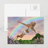 妖精飛んでいるの ポストカード (正面/裏面)
