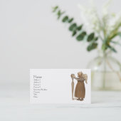 妖精魅了されたはさみ 名刺 (スタンド正面)