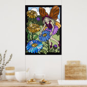 妖精魔法キッズアートポスター ポスター (キッチン)