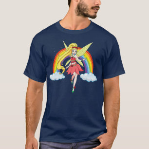 妖精魔法ワンダフルレインボーマジカルマジシャンファン Tシャツ