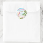 妖精魔法誕生日パーティーシール ラウンドシール (バッグ)