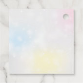 妖精魔法誕生日パーティーメッセージカード フェイバータグ (裏面)