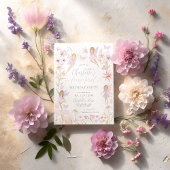 妖精1st誕生日招待状妖精ファーストパーティー 招待状